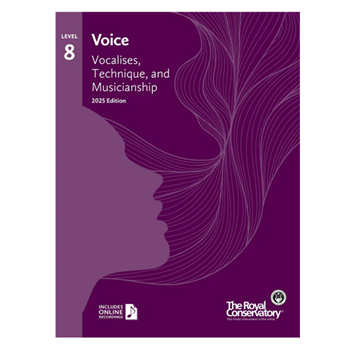 RCM V6V08 Vocal Technique & Musicianship Level 8 2025 Edition