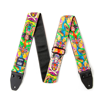 Dunlop ILD08 I LOVE DUST Guitar Strap - Hourglass
