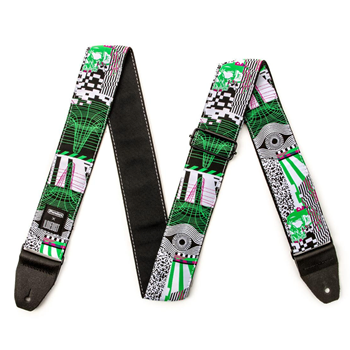 Dunlop ILD16 I Love Dust Guitar Strap - Tempest Fuzz