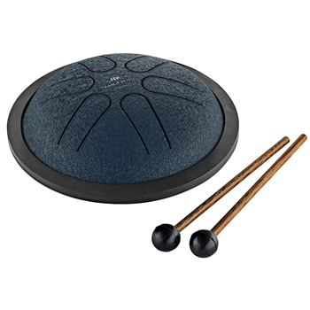 Meinl MSTD2NB Sonic Energy Mini Steel Tongue Drum A Major Navy Blue