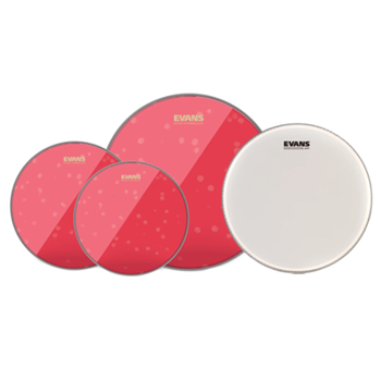 Evans EPP-HRUV1-F Hydraulic Tom Drumhead Fusion Pack (10,12,14) with 14'' UV1 Snare Batter Head