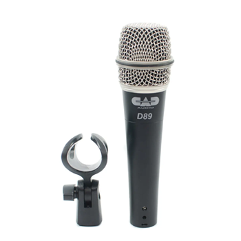 CAD Audio D89-U (Used) Premium Supercardioid Dynamic Instrument Microphone with Case & Clip