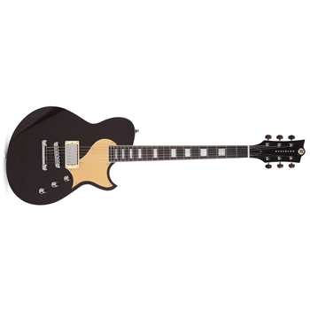 Reverend Guitars RHJR-G-OXBL-RW-HB-AG-HT Roundhouse JR Electric Guitar - Oxblood