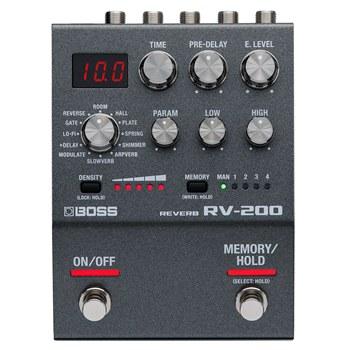 Boss RV-200 Reverb Effects Pedal