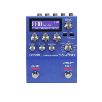 Boss SY-200 Guitar Synthesizer Effects Pedal