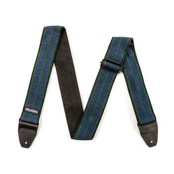 Dunlop D6731 Jacquard Black Watch Guitar Strap - Plaid