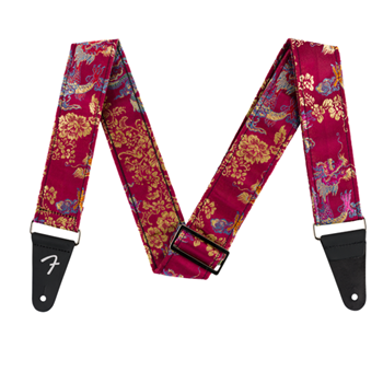 Fender 0990638053 Satin Dragin Strap - Wine