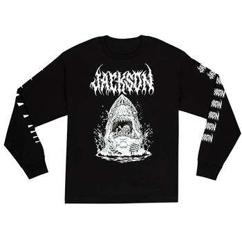 Jackson 2990326406 Sharkrot - L/S T-Shirt - Black - Sm