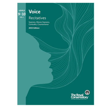 RCM V6V10 Voice Recitatives Levels 9-10 Vol 1. Soprano, Mezzo-Soprano, Countertenor 2025 Edition