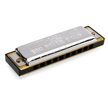 Hohner 590BX-A Big River Harp Diatonic Harmonica - Key of A Major
