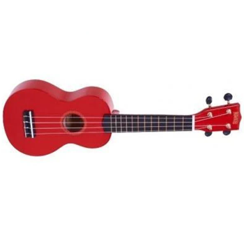 Beaver Creek BCABS-RED Ulina Soprano Ukulele with Gig Bag - Red