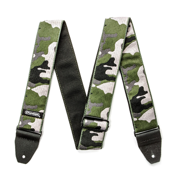 Dunlop D6716 Jacquard Guitar Strap, Ranger Green