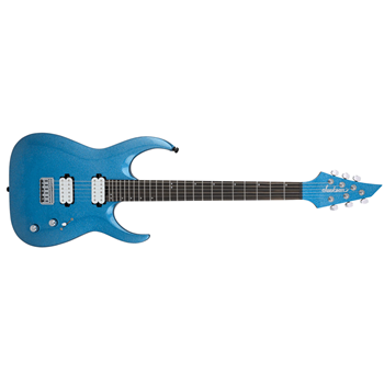 Jackson 2914006527 Pro Plus Series Signature Misha Mansoor Juggernaut HT6 Electric Guitar - Blue Sparkle w/Gigbag