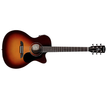 Alvarez RF26CESB Regent Series OM Cutaway Acoustic Guitar - Sunburst w/ Gig Bag
