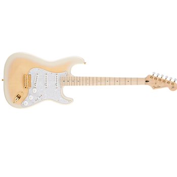 Fender 5258090350 Richie Kotzen Stratocaster, Maple Fingerboard  Electric Guitar- Transparent White Burst