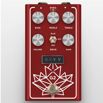 Revv   G2-V2 Preamp/Overdrive/Distortion Pedal