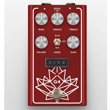 Revv  G4-V2 G4 - V2 Preamp/Overdrive/Distortion Pedal