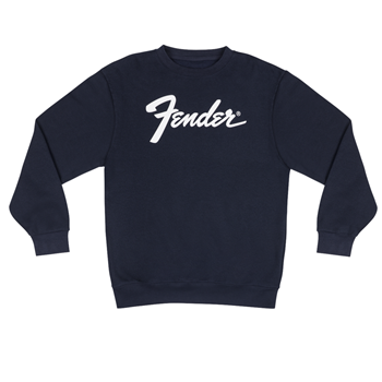 9193210406 Medium Fender Transition Logo Sweatershirt in Navy