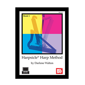 Mel Bay HPMB Harp Method book 1/DVD set