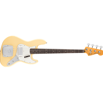 Fender 0142930341 (Limited Edition) Laura Lee Jazz Bass Guitar - Vintage White  w/ Gig Bag