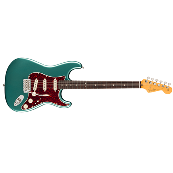 Fender 0114940374 American Professional Classic Stratocaster®, RW in  Faded Sherwood Green Metallic w/ Gig Bag