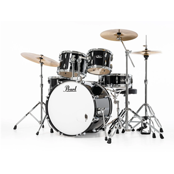 Pearl RS525SBCC31 Roadshow Series 5-Piece Drum Kit -  Jet Black