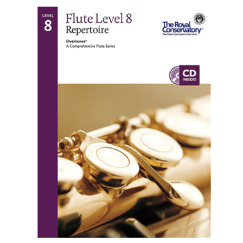 The Royal Conservatory FLR08 Overtones Flute Repertoire 8