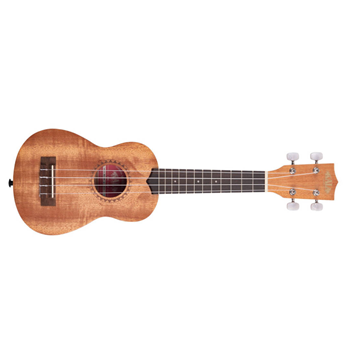 Kala KA-15S Satin Mahogany Soprano Ukulele - Brown