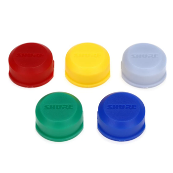 Shure WA621 Color ID antenna caps for PG, SM and Beta Wireless Handheld Transmitters
