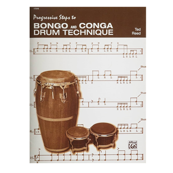 Alfred 17316 Progressive Steps to Bongo and Conga Drum Technique