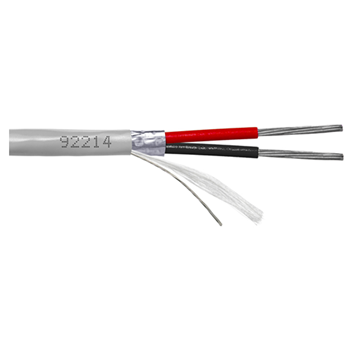 92214 Provo Multi-Conductor 22-2c STR TC FL SH 105° C CSA FT4 UL RoHS Grey JKT Microphone Cable - 1000ft