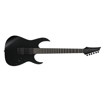 Ibanez RGRTB621BKF RG Iron Label Electric Guitar in Flat Black Satin