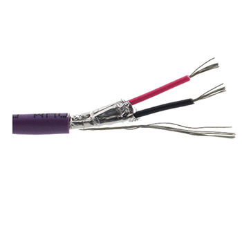 Provo 92401 24-1pr STR TC FL SH 110 ohms 80° C CSA FT4 UL RoHS Purple JKT DMX / AES / EBU Cable - 300M