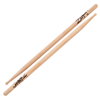 Z7A Zildjian 7A Wood Tip Hickory Drumsticks