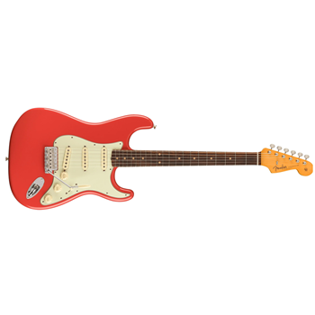 0170250840 (Limited Edition) Fender Limited Edition American Vintage II 1961 Stratocaster Electric Guitar - Fiesta Red w/ Hardshell Case