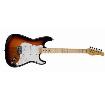 Jay Turser JT-100-VSB Full Size Electric Guitar Classic Double Cutaway - Violin Sunburst