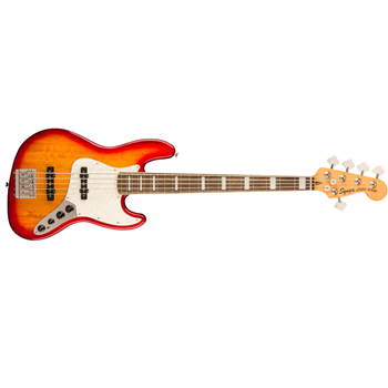 Squier 0374554547 Classic Vibe Active '70s Jazz Bass V  in Sienna Sunburst