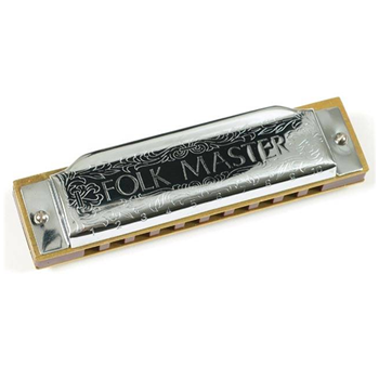 Suzuki SU-FM1072D Folk Master Diatonic Harmonica - Key of D
