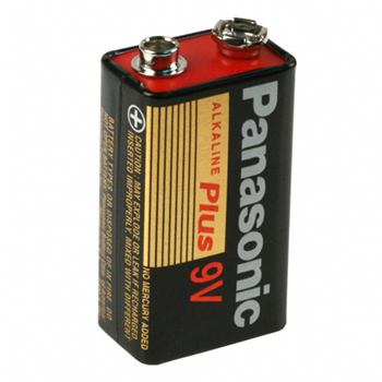 Panasonic 6AM-6PA/1B Alkaline Plus Power 9V Battery
