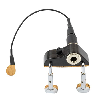 KNA VV-3V Low-profile Portable Bridge-mounted Piezo with Volume Control for Violin or Viola