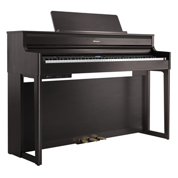 Roland HP704-DR-WS Digital Piano with Stand - Dark Rosewood