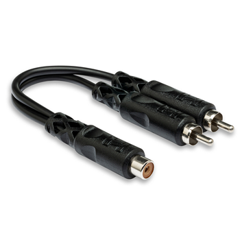 Hosa YRA-105 RCA Y cable