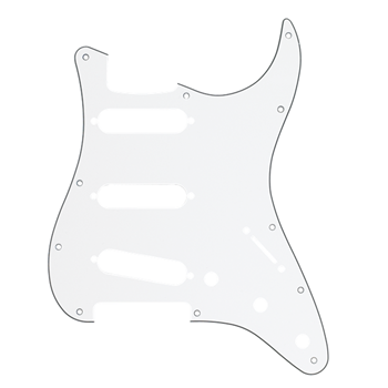Fender 0991360000 11-Hole Modern-Style Stratocaster S/S/S Pickguards