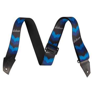 2993258003 Jackson® Strap with Double V Pattern, Black and Blue