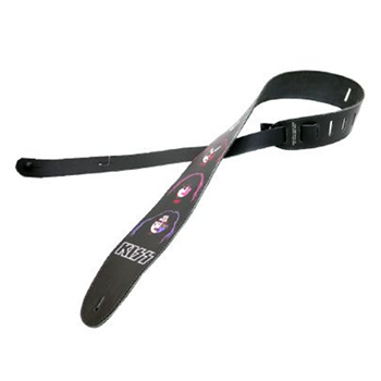 Perris P25KISS-8049 Kiss Solo Albums Faces High Res Print On Leather Guitar Strap