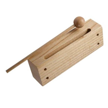 Mano Percussion MP-WB Wood Block, With Beater