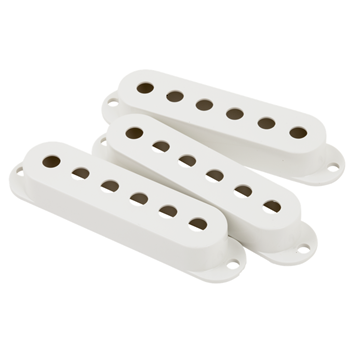 Fender 0992034000 Stratocaster Pickup Cover Set SSS WHITE