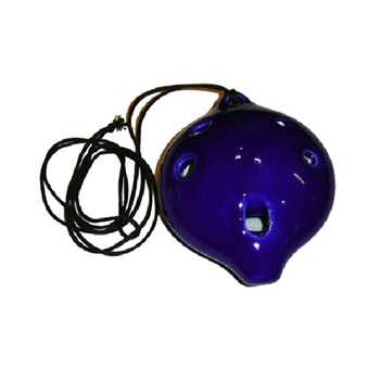 Mid-East ONMG Ocarina Necklace 'G' 4" X 3.5"