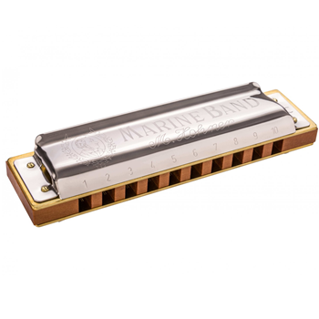 Hohner MBAND-A Marine Band Harmonica - Key of A Major