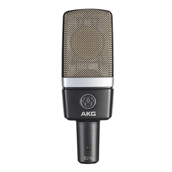 AKG C214 Large-diaphragm Condenser Microphone with Carrying case